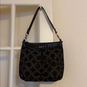 Coach black handbag